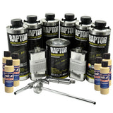 U-Pol Raptor Desert Tan Bedliner Kit with Spray Gun