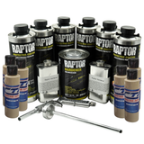 U-Pol Raptor Sand Brown Bedliner Kit with Spray Gun