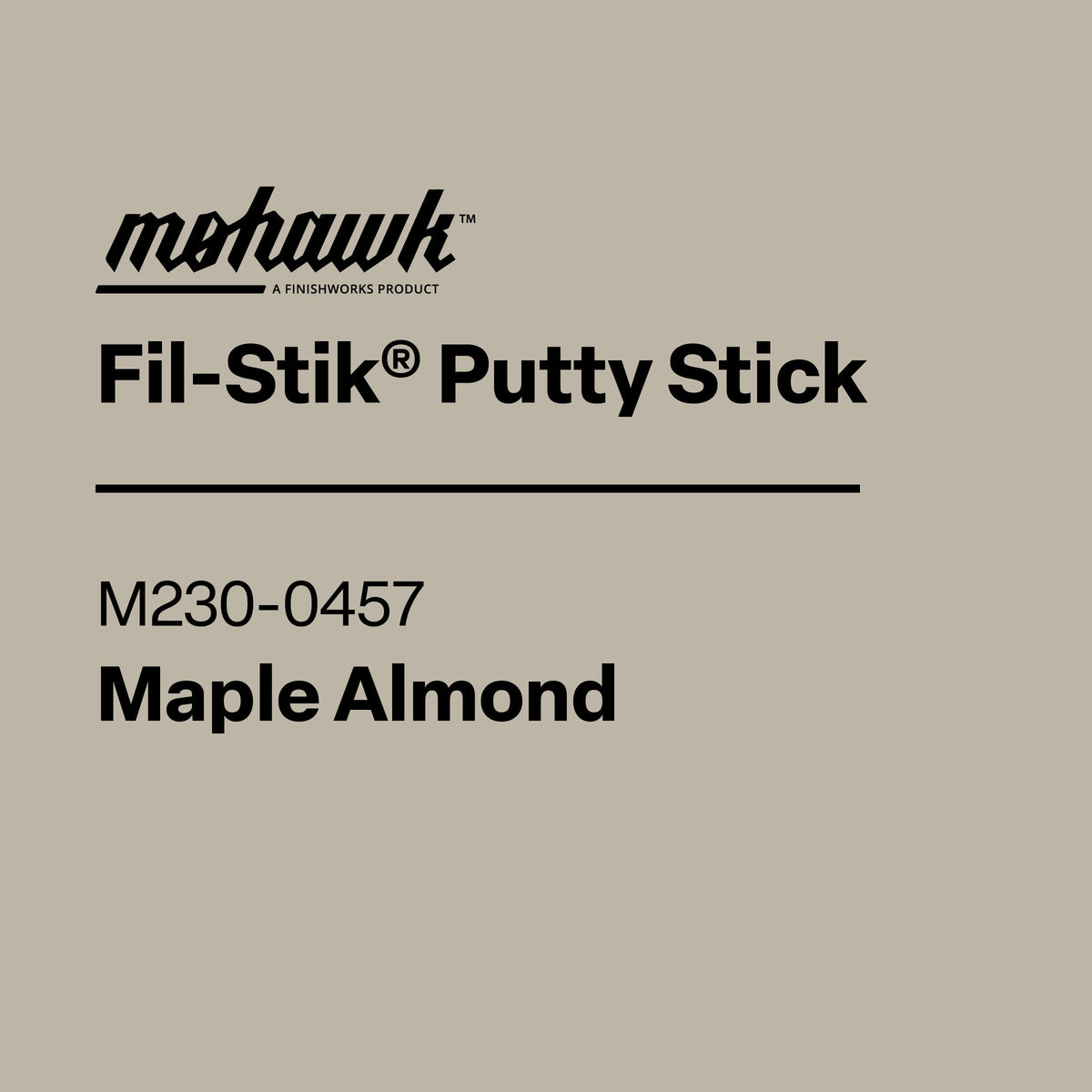 Mohawk M230-0457 Maple Almond furniture scratch and nick touch-up stick