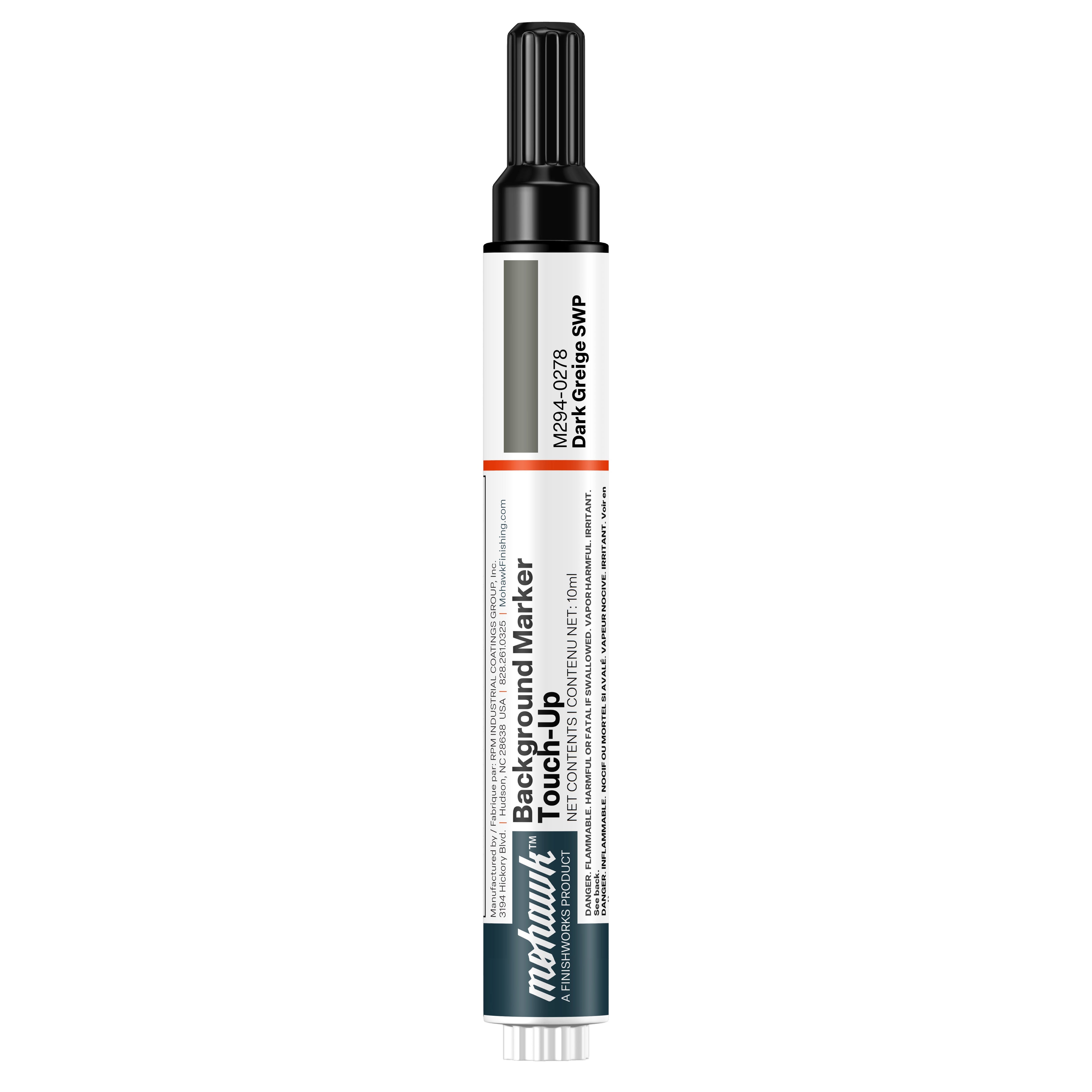 Mohawk Dark Greige SWP background marker touch-up pen for wood finish repair