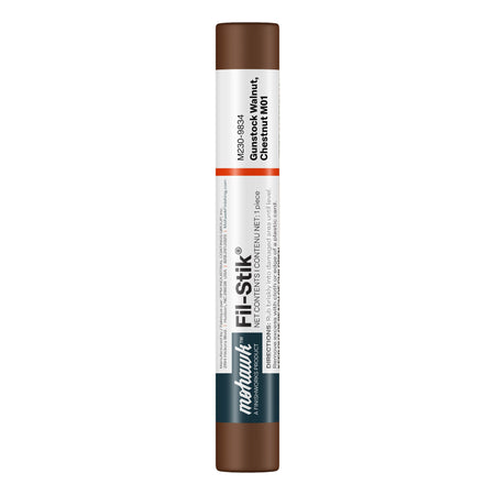 Mohawk Gunstock Walnut Chestnut M01 Fil-Stik wax putty stick for wood repair