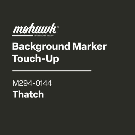 Mohawk Background Marker Touch-Up label with product details on a black background