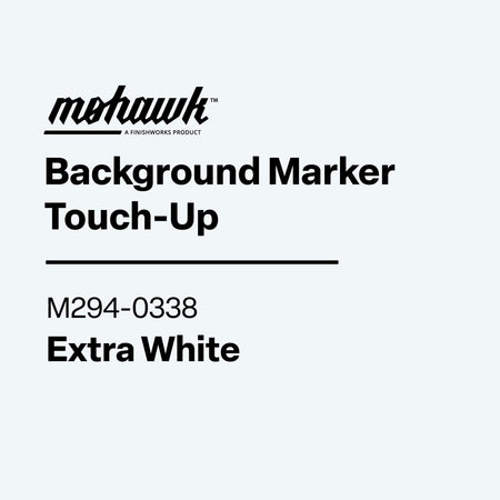 Mohawk Extra White background marker touch-up pen for wood finish repair