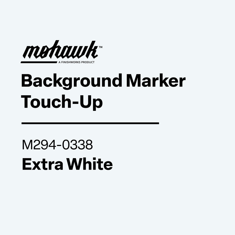 Mohawk Extra White background marker touch-up pen for wood finish repair