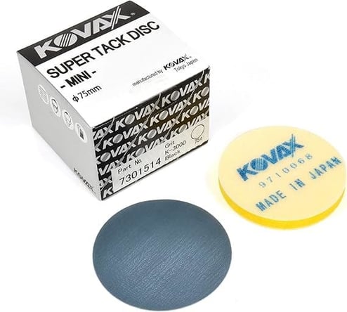 Eagle Abrasives 3 inch DRY Buflex black K3000 sanding discs automotive finishing