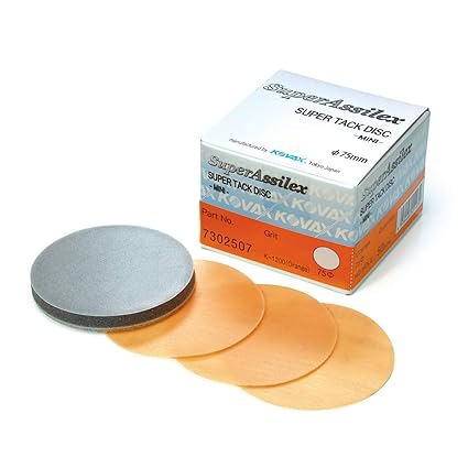Eagle Abrasives 3 inch Assilex Orange K1200 sanding discs automotive refinishing
