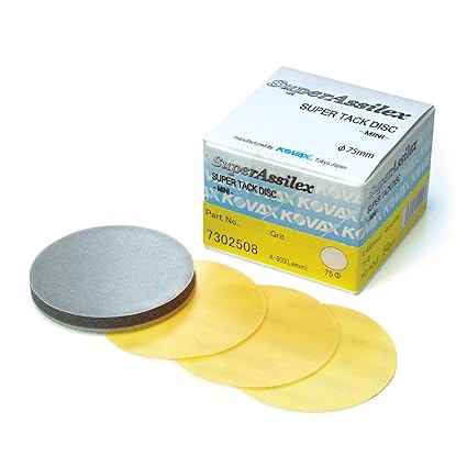 Eagle Abrasives 3 inch Assilex Lemon K800 sanding discs automotive refinishing