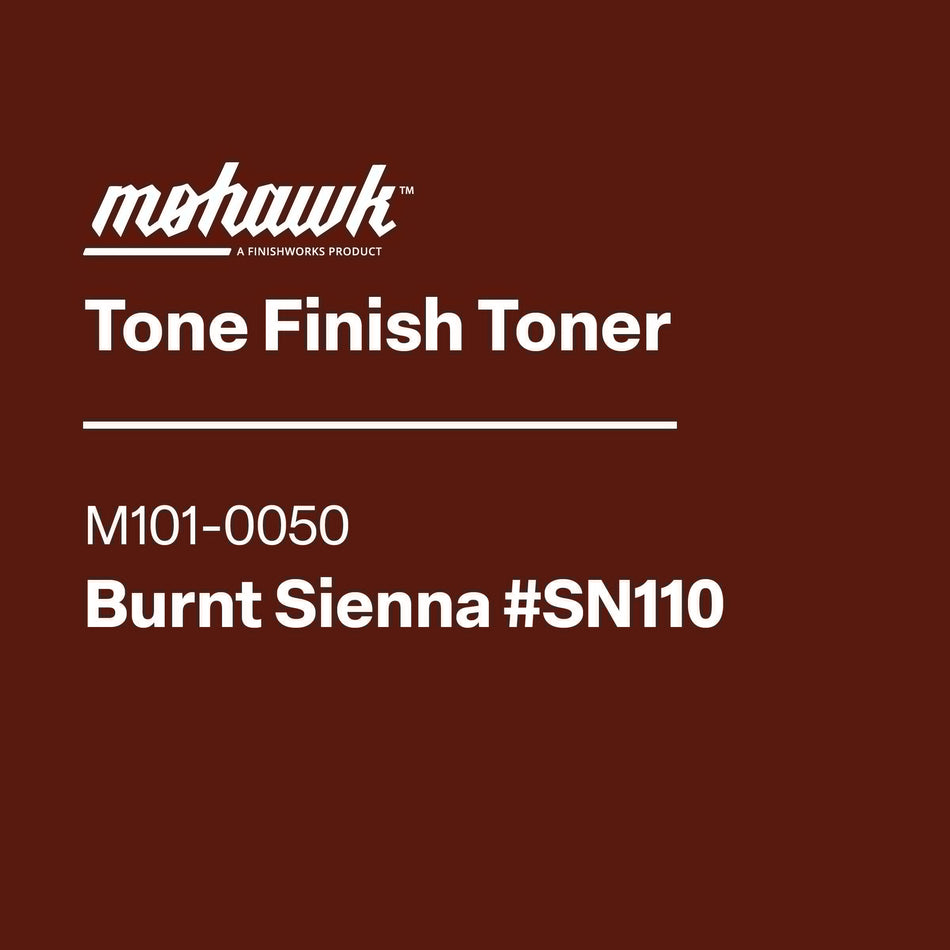 Mohawk Tone Finish Toner Burnt Sienna #Sn110