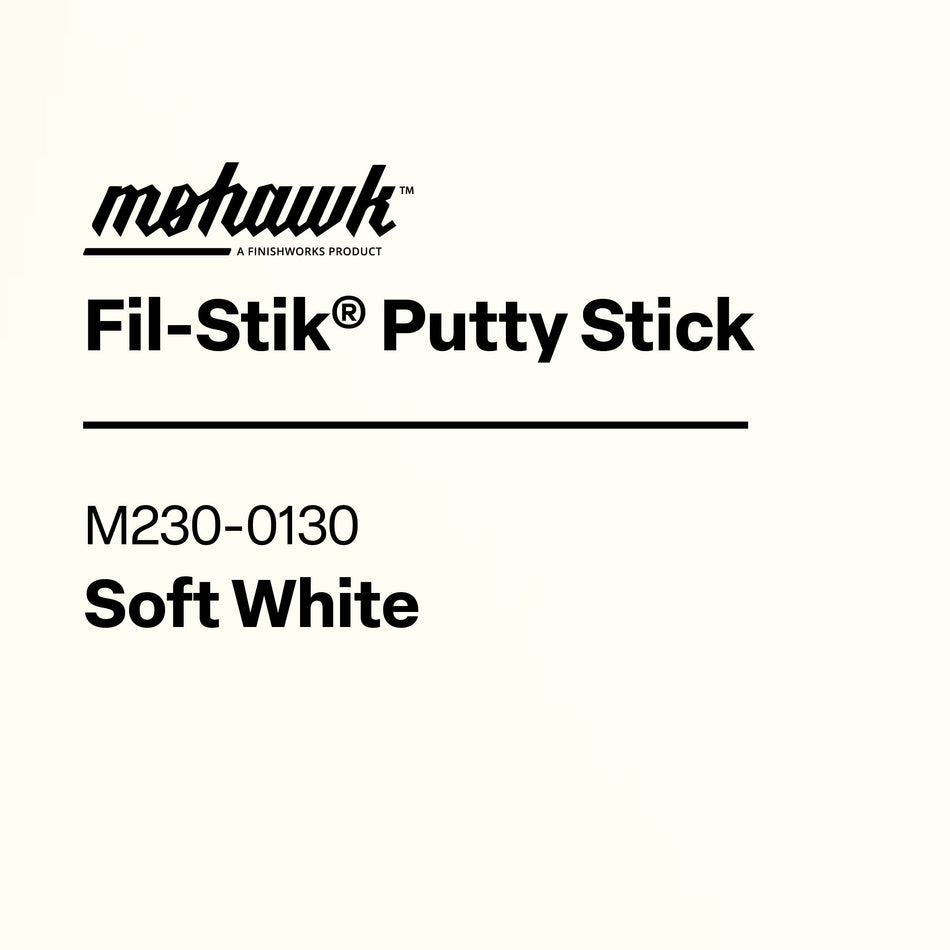 Mohawk M230-0130 Soft White furniture touch-up filler stick