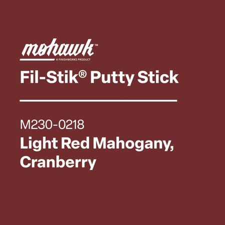 Mohawk M230-0218 Light Red Mahogany furniture scratch touch-up stick