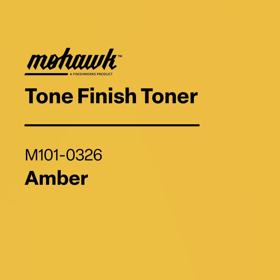 Mohawk Tone Finish Toner Amber