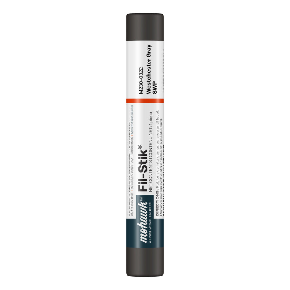 Mohawk Westchester Gray SWP Fil-Stik wax putty stick for wood scratch repair
