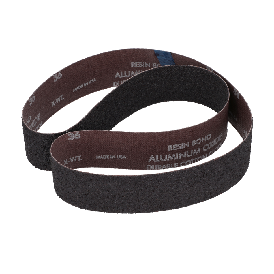 Norton Metalite 2 x 48 in Metalite Cloth Narrow Belt 36 Grit R228 Aluminum Oxide 78072721255 10 EA