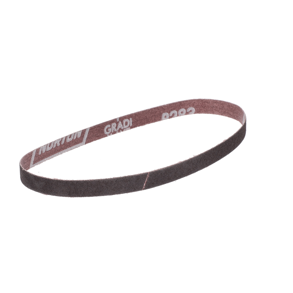 Norton Metalite 1/2 x 18 in Metalite Cloth File Belt P80 Grit R283 Aluminum Oxide 78072727559 50 EA