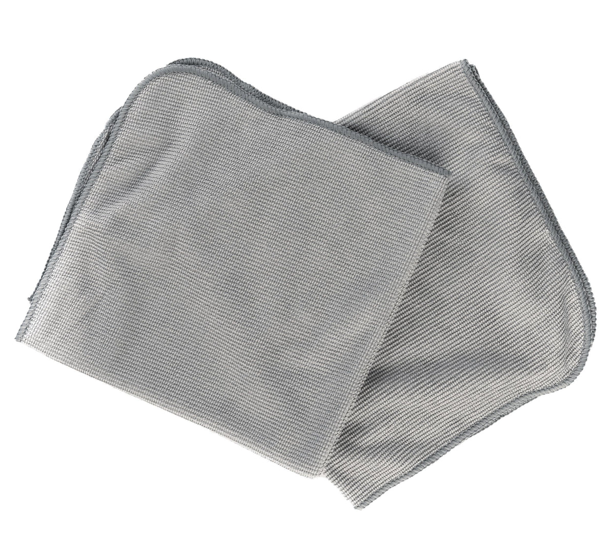 Mirka Microfiber Cloth 15.75 x 15.75 in Grey, 2/Pkg