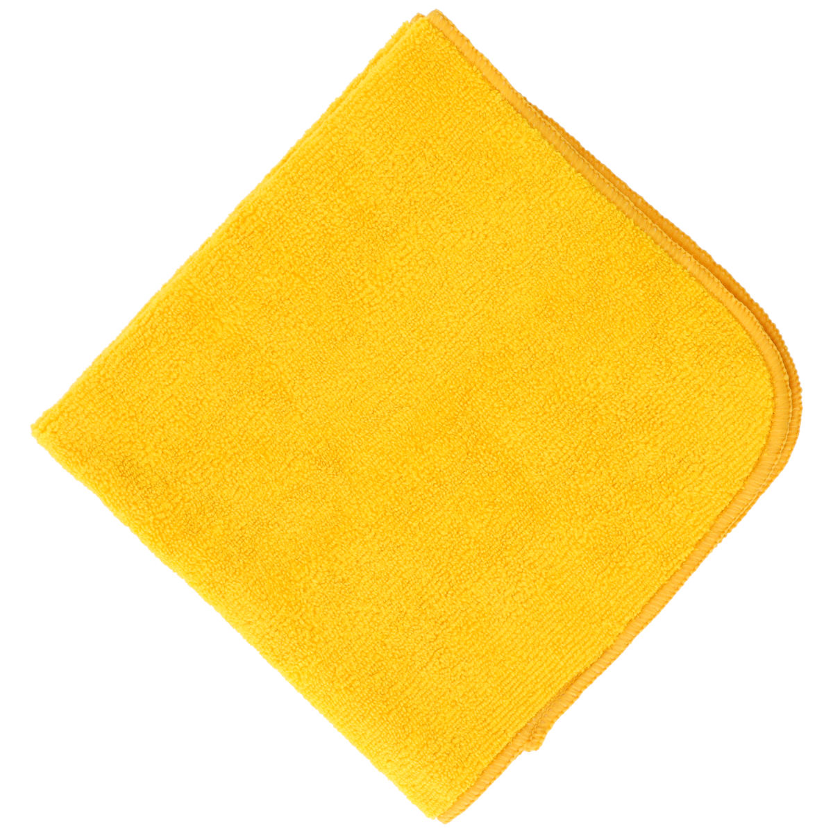Mirka Microfiber Cloth 15.75 x 15.75 in Yellow, 5/Pkg