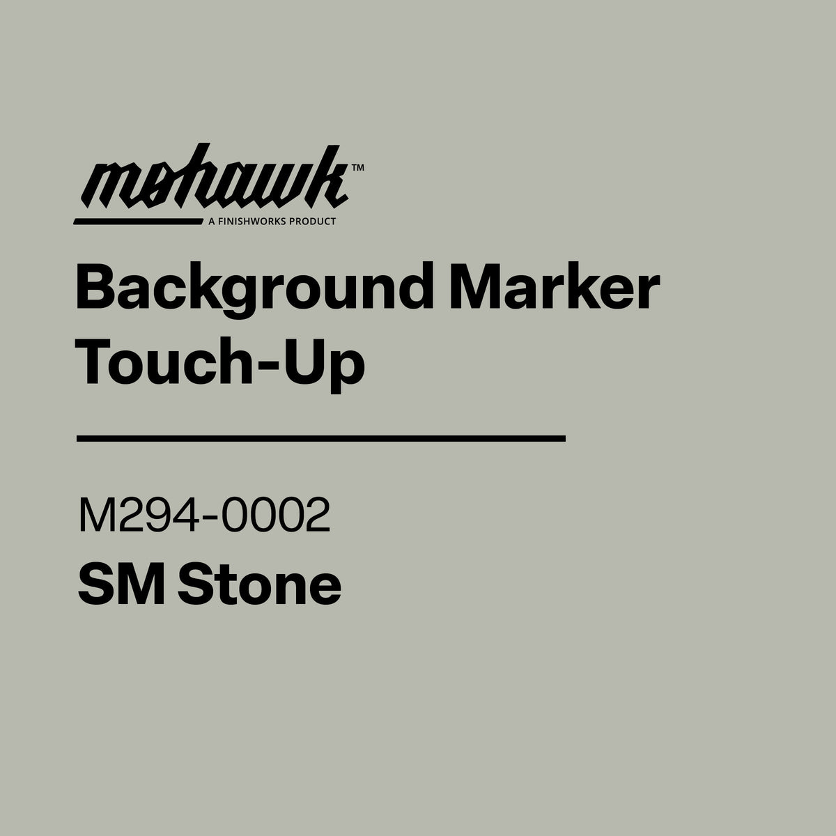 Mohawk SM Stone background marker touch-up pen for wood finish repair