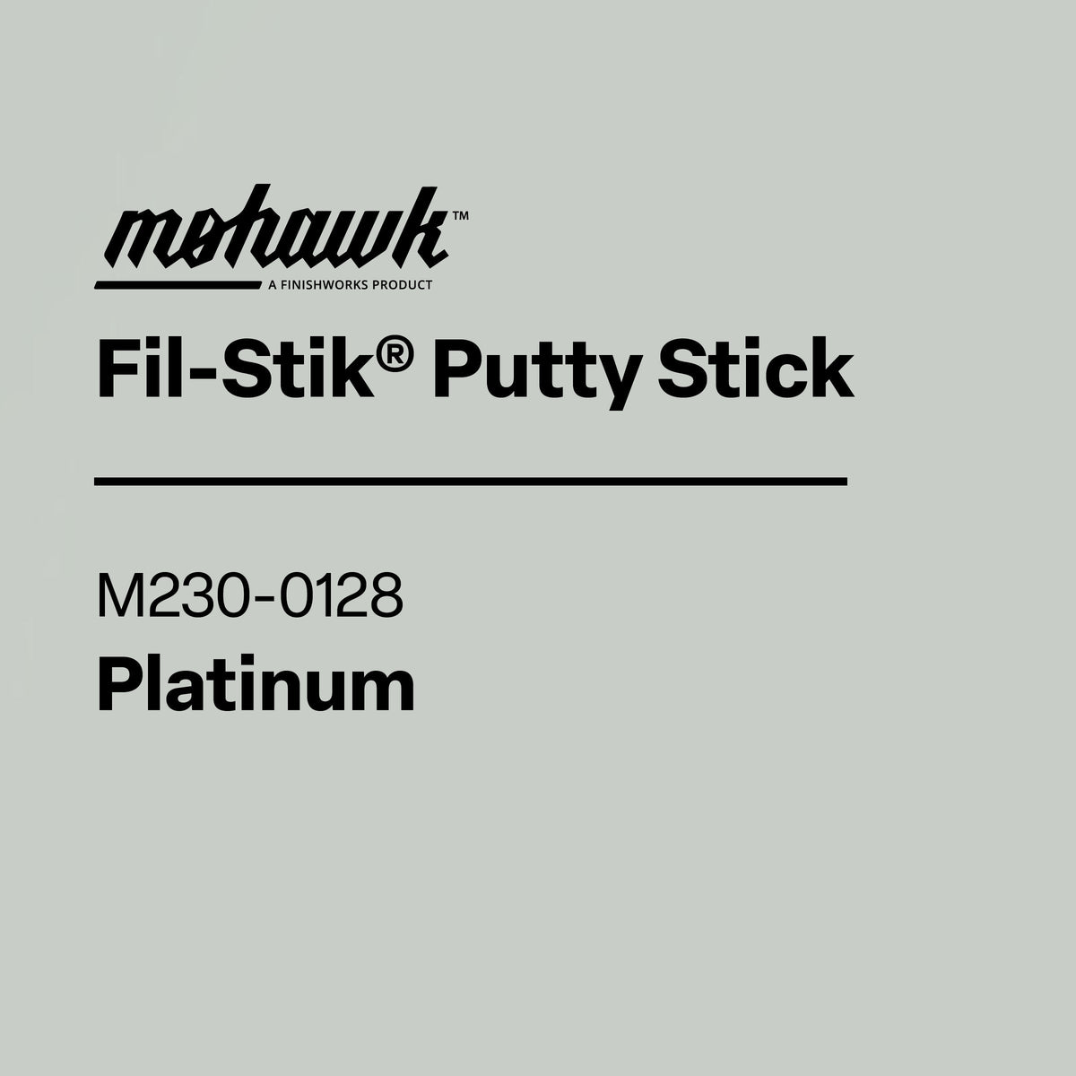 Mohawk Fil-Stik semi-hard wax wood repair touch-up stick M230-0128