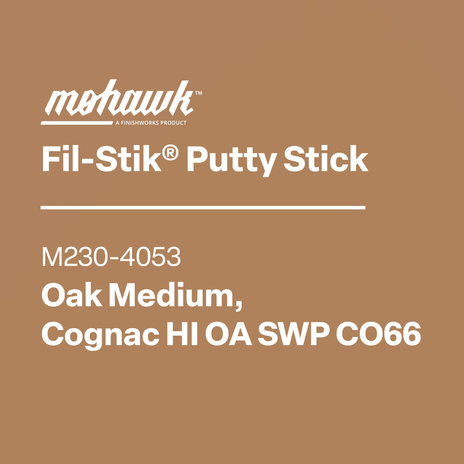 Mohawk Fil-Stik Oak Medium, Cognac Hi Oa Swp Co66