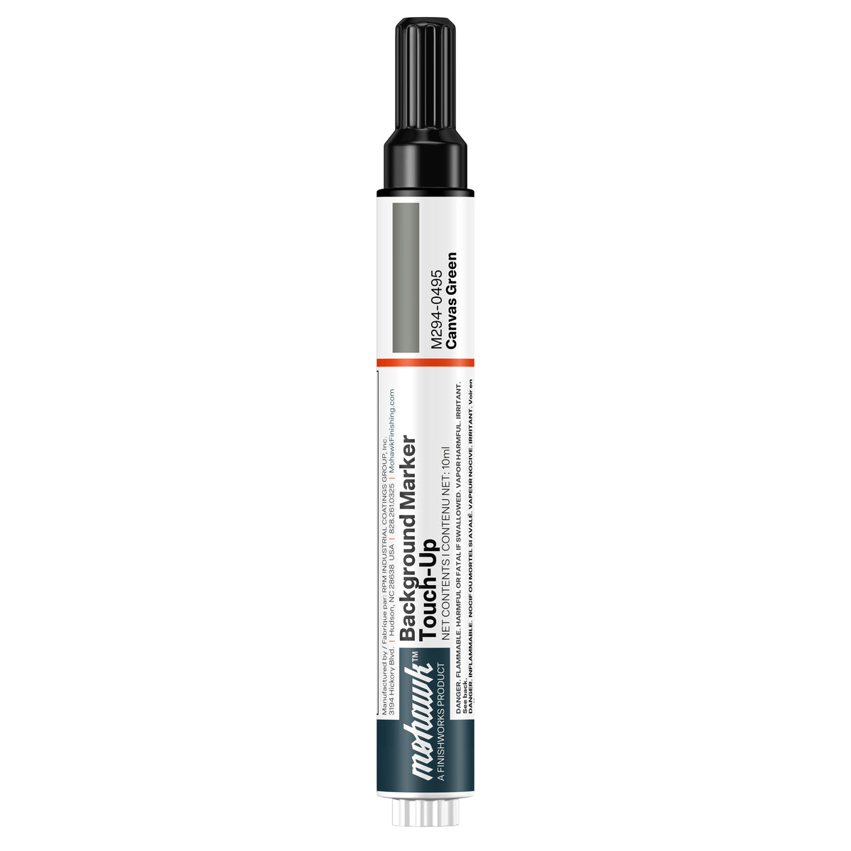Mohawk Canvas Green background marker touch-up pen for wood finish repair