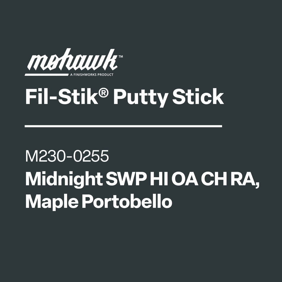 Mohawk Fil-Stik Midnight Swp Hi Oa Ch Ra, Maple Portobello