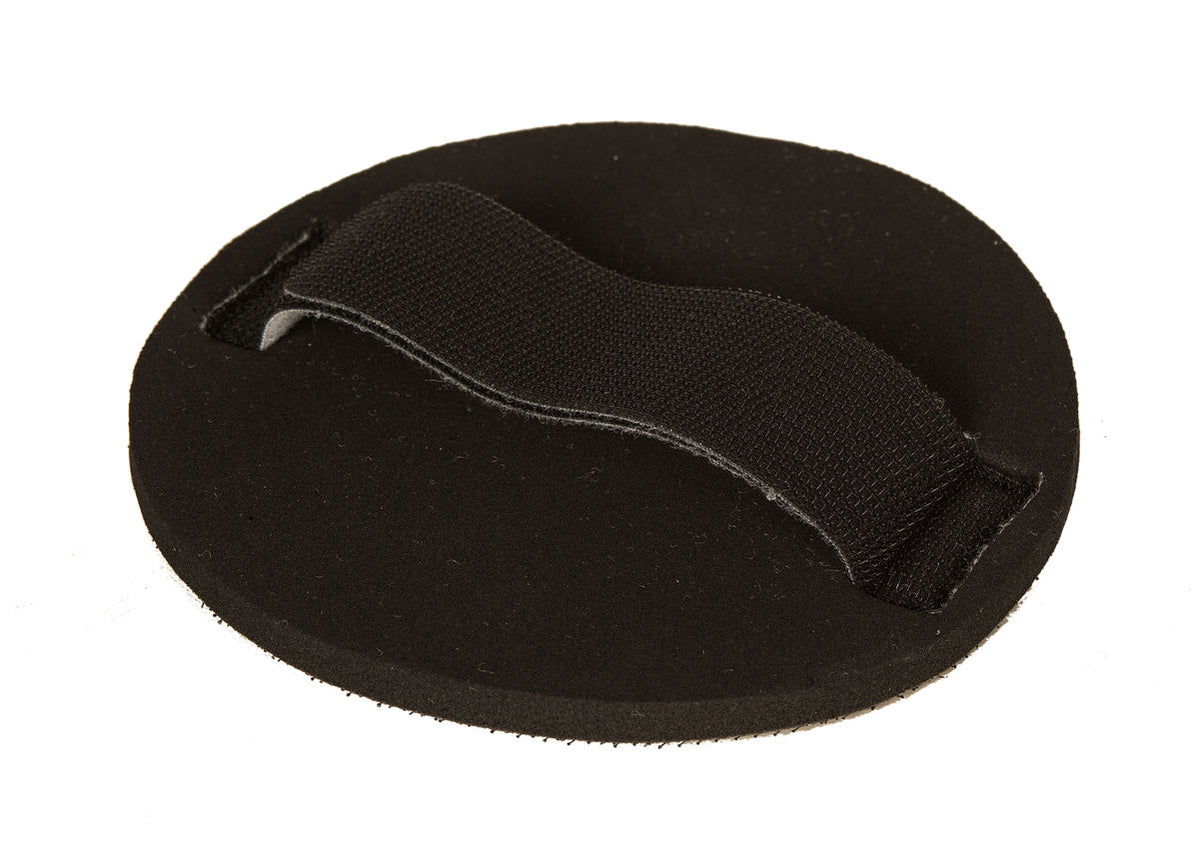 Mirka Hand Pad 5 in x.125 in Grip W/Strap, 2/Pkg