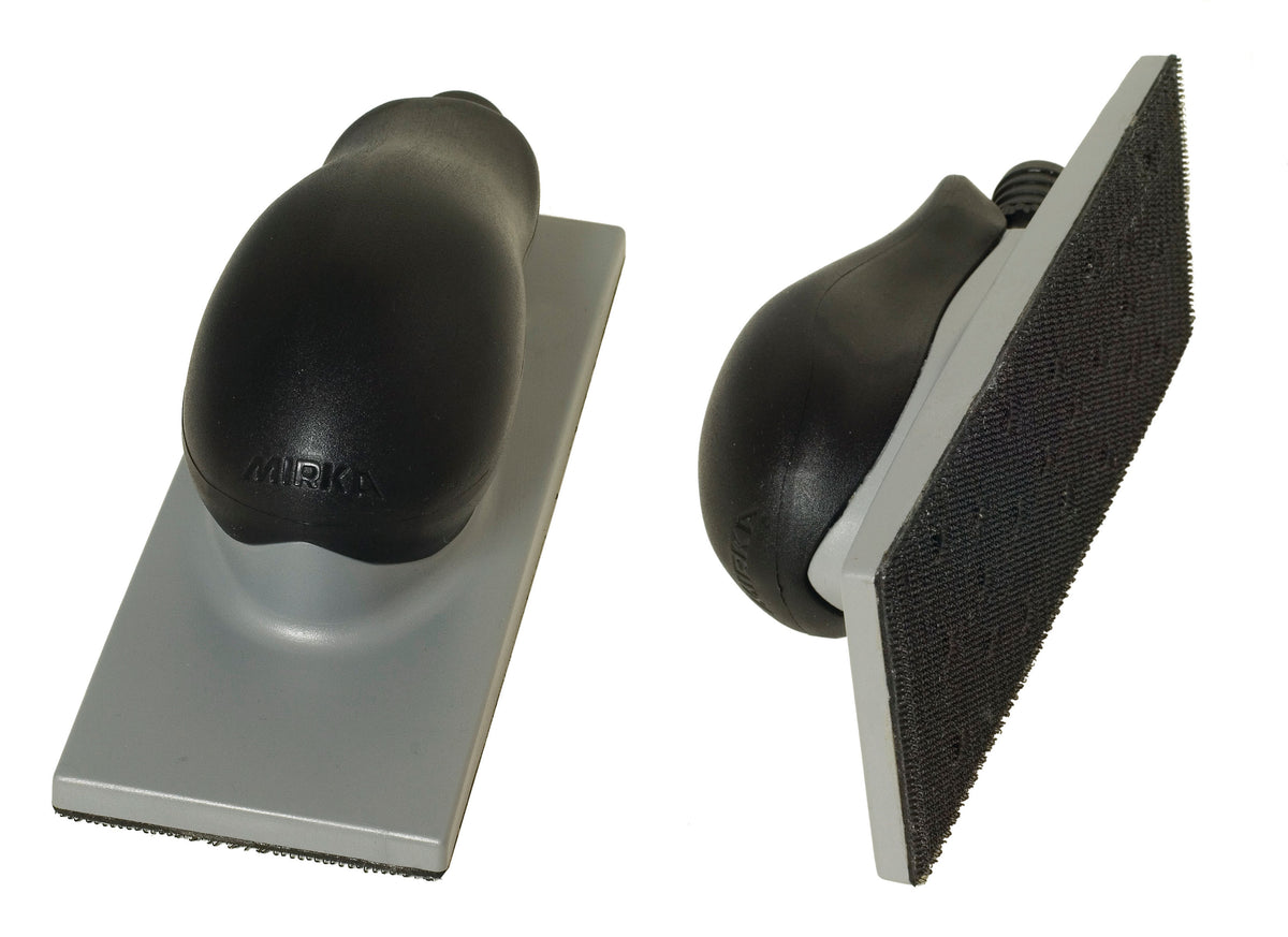 Mirka Sanding Block 2.75 in x8 in Grip Grey, 1/Pkg