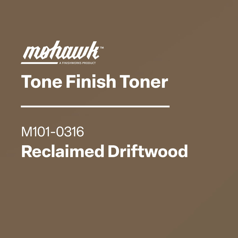 Mohawk Tone Finish Toner Reclaimed Driftwood