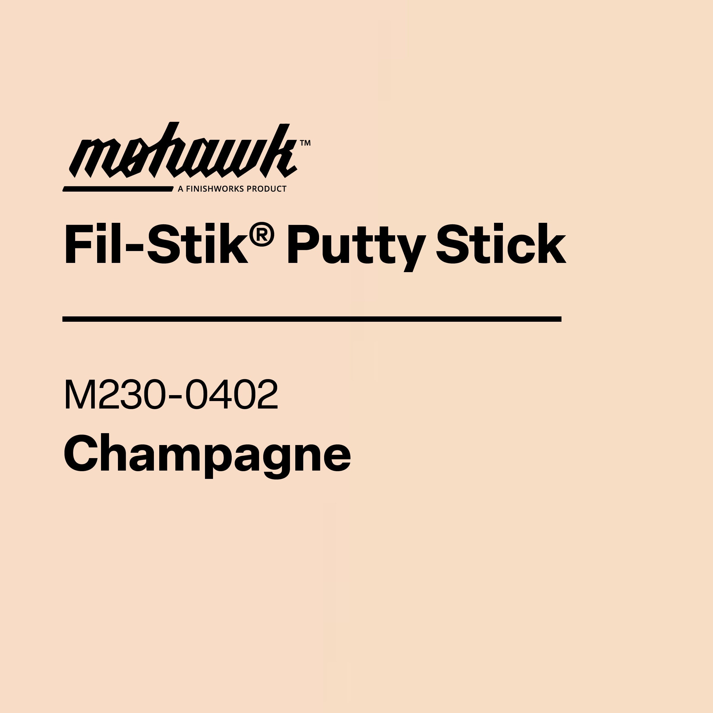 Mohawk M230-0402 Champagne furniture scratch and nick touch-up stick