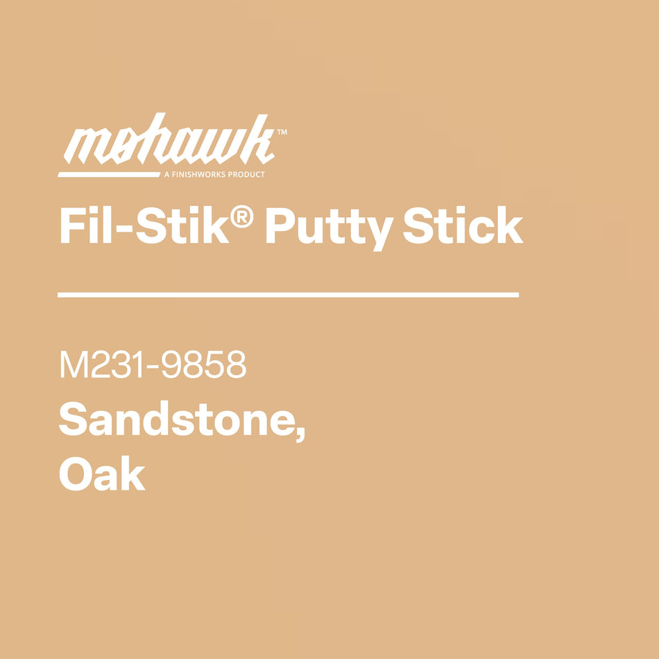 Mohawk M231-9858 Sandstone Oak furniture touch-up filler stick
