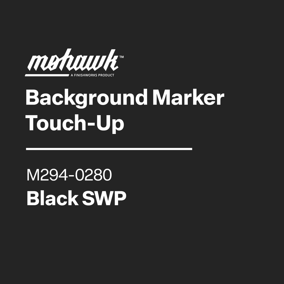 Mohawk Background Marker Touch-Up label on a green background