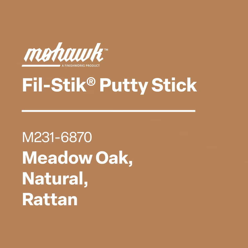 Mohawk Fil-Stik Meadow Oak, Natural, Rattan