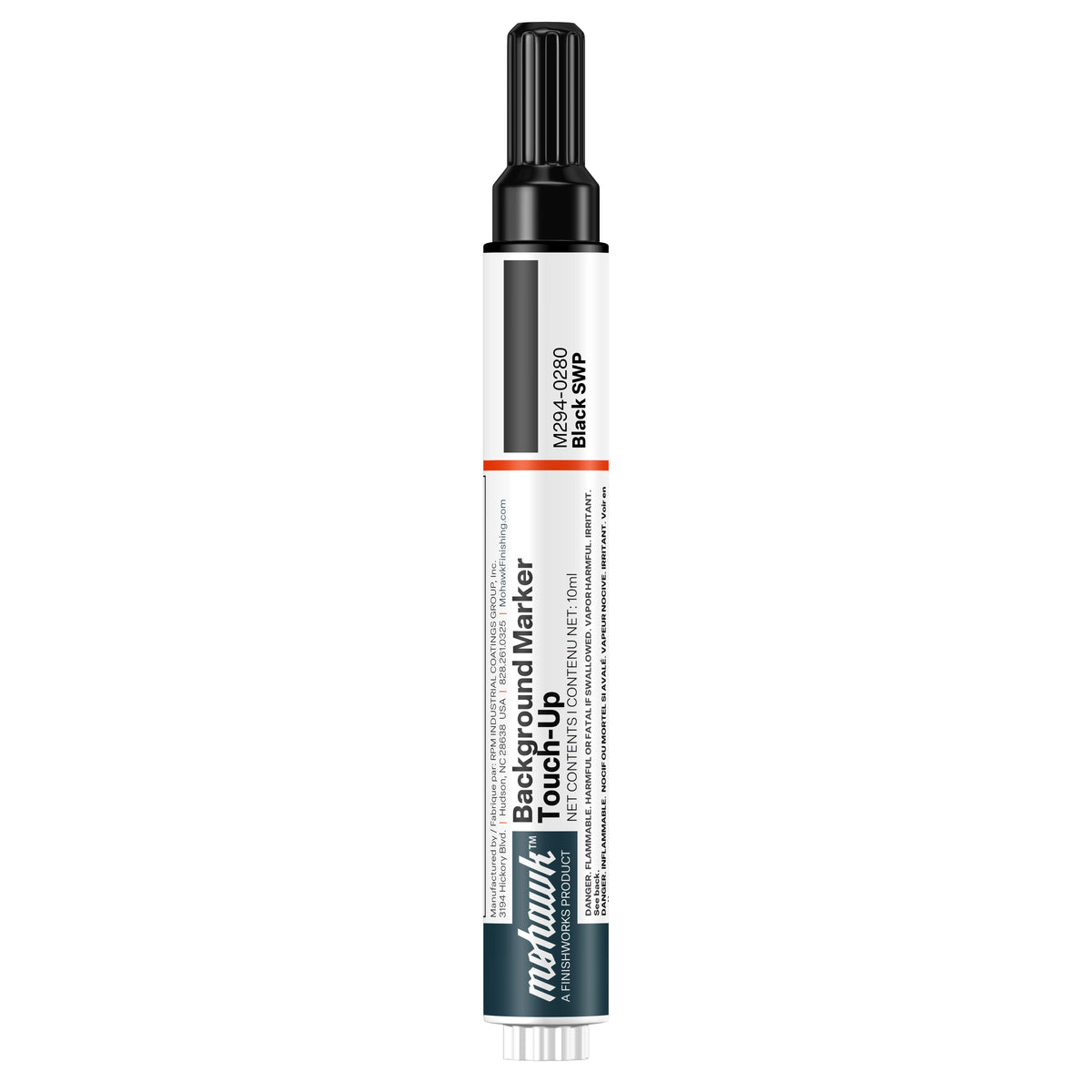 Mohawk Black SWP background marker touch-up pen for wood finish repair