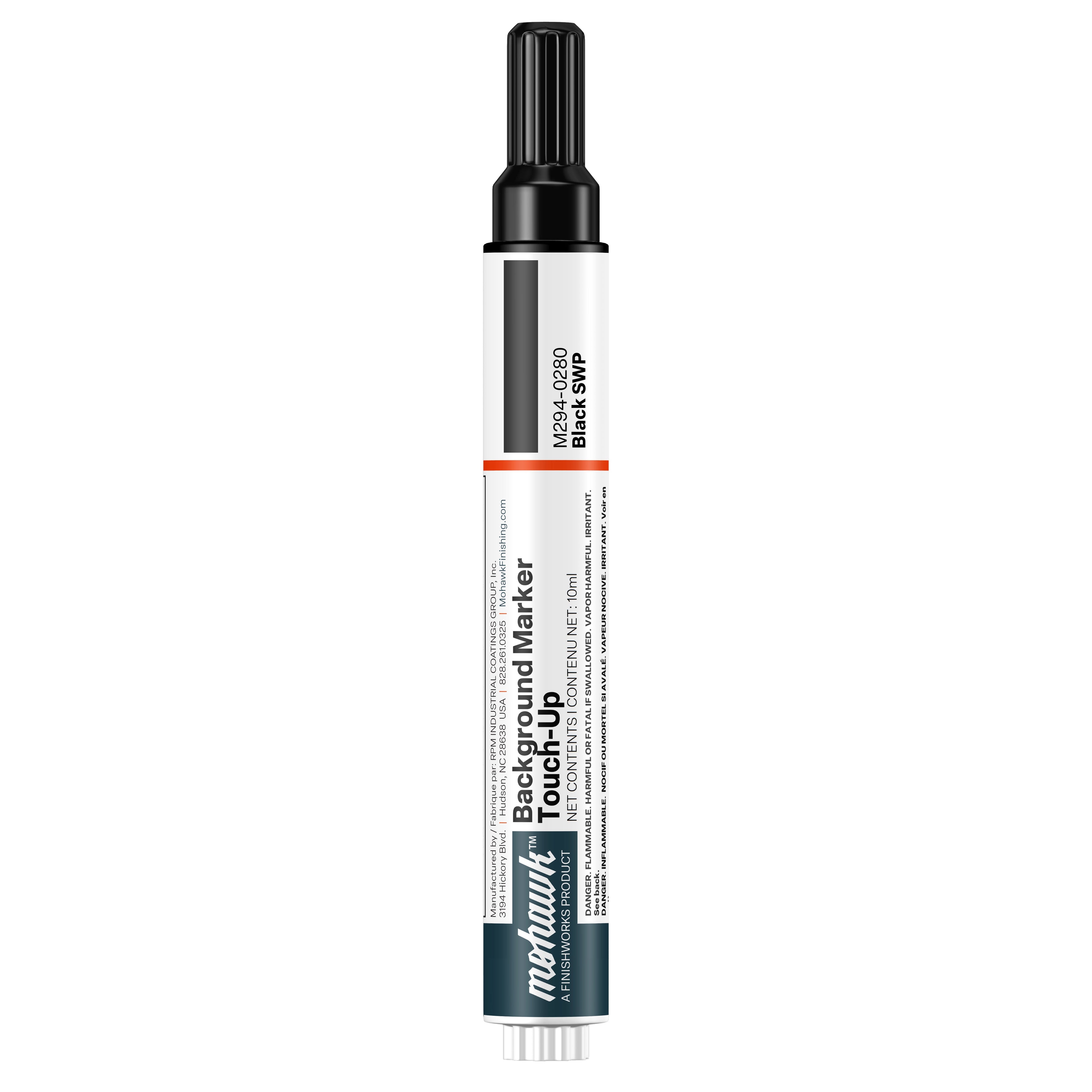 Mohawk Black SWP background marker touch-up pen for wood finish repair