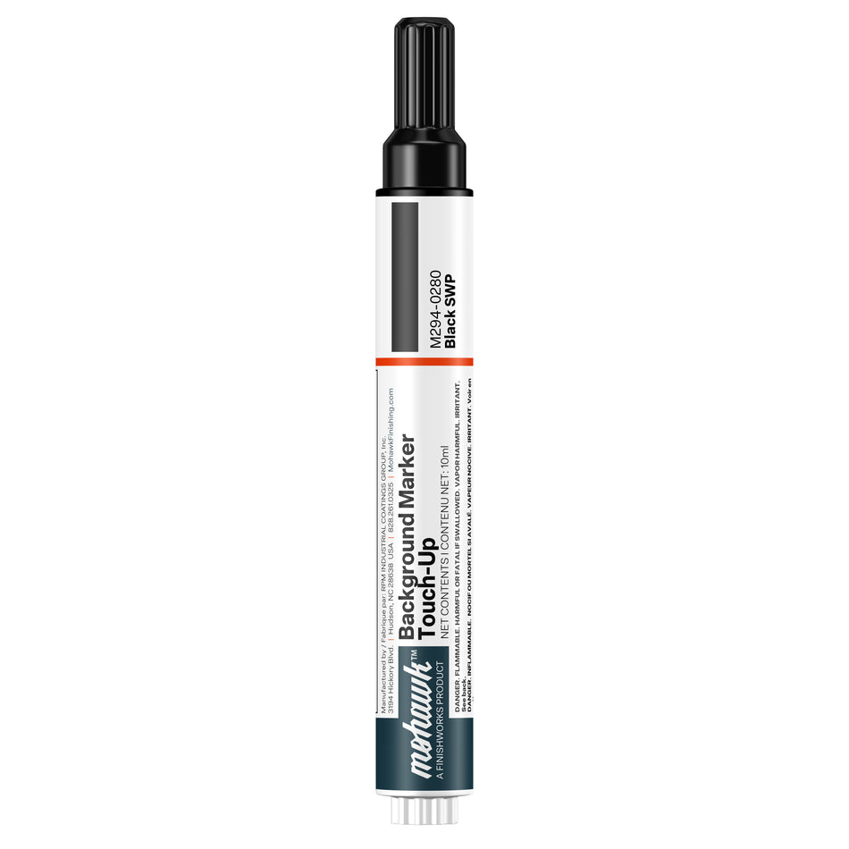 Mohawk Black SWP background marker touch-up pen for wood finish repair