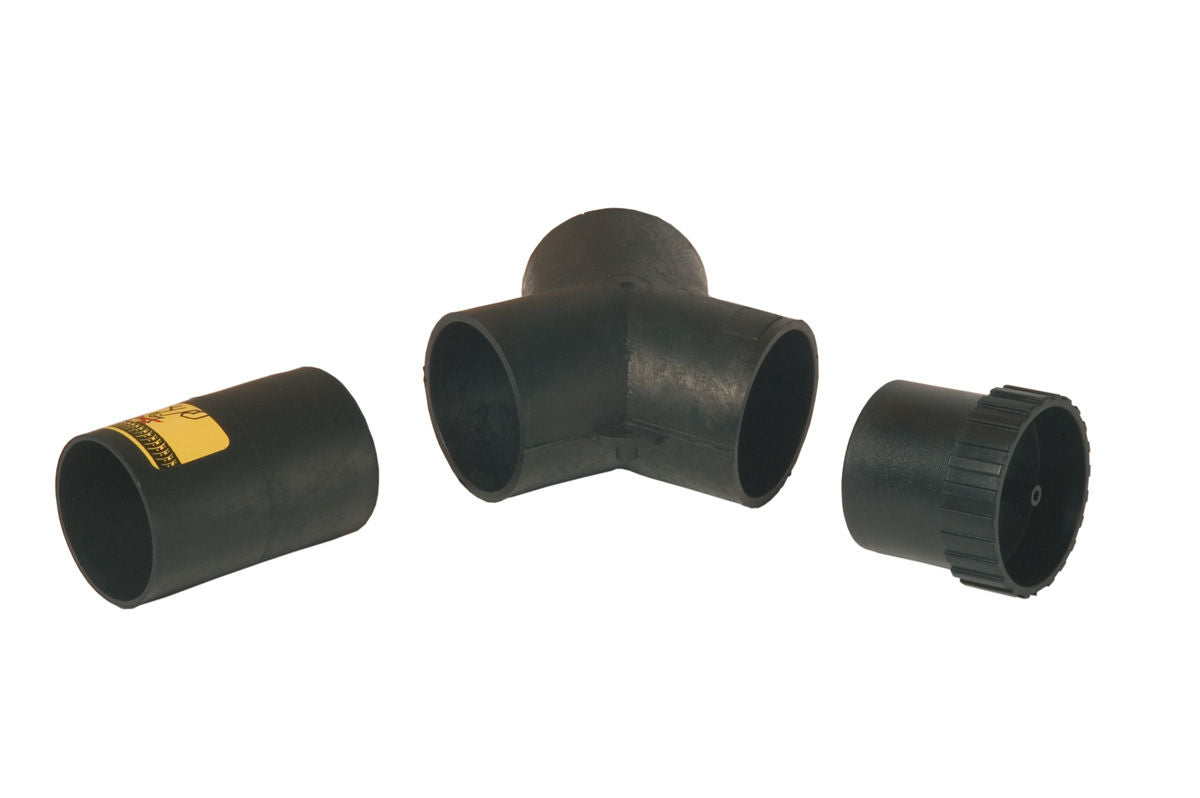 Mirka Dual Y Vacuum Fitting, 1/Pkg