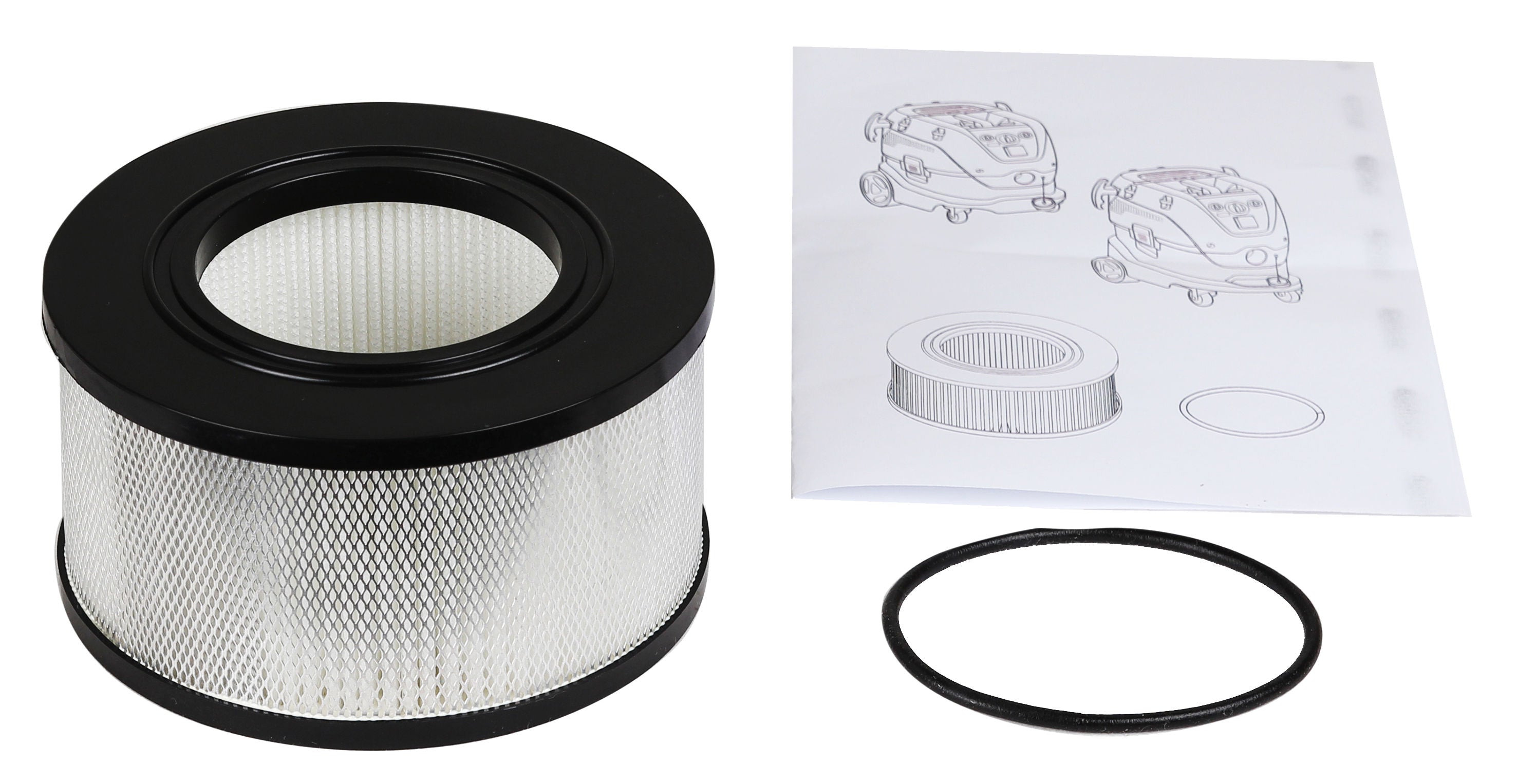 Mirka HEPA Filter Element for DE-1230, 1/Pkg