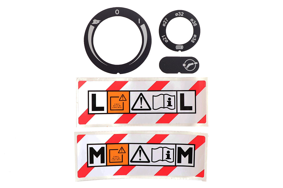 Mirka Label kit PC Control Panel & Dust Class, DE 1230
