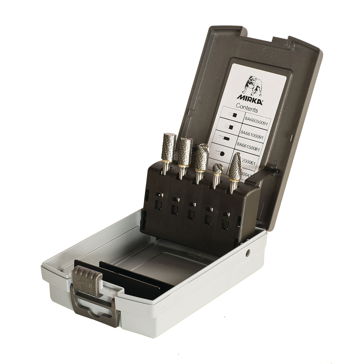 Mirka Carbide Burr Set, 5/Pack