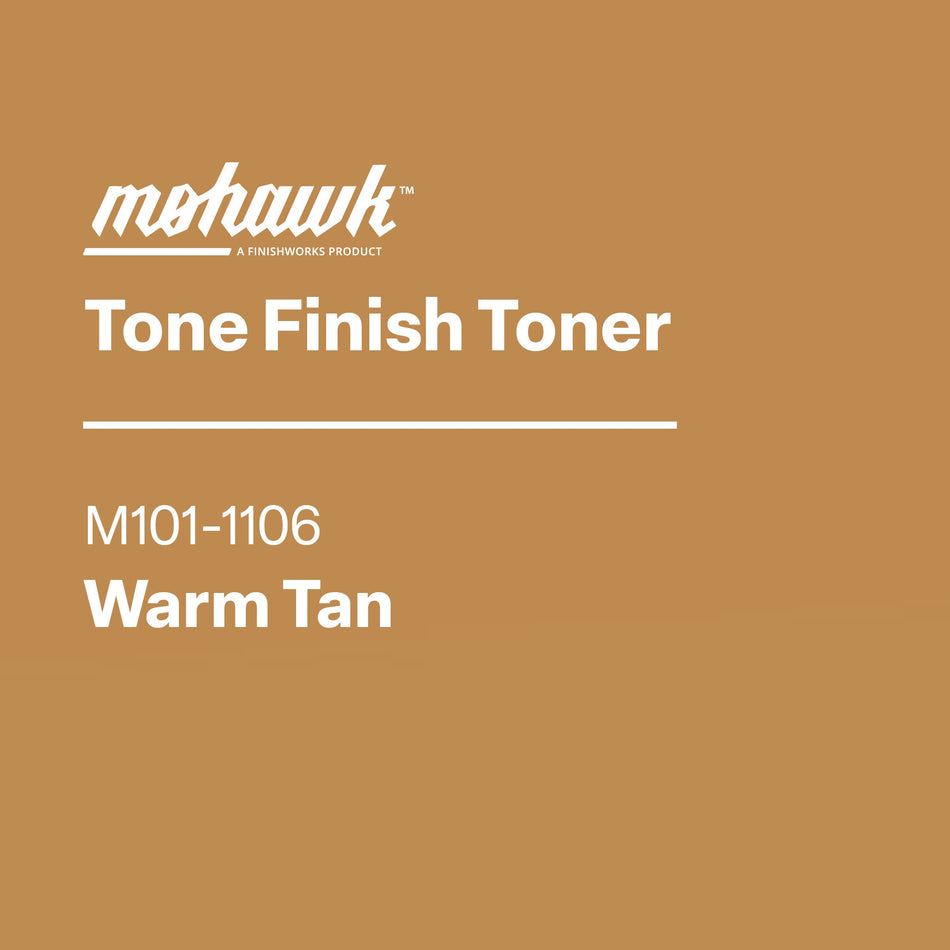 Mohawk Tone Finish Toner Warm Tan