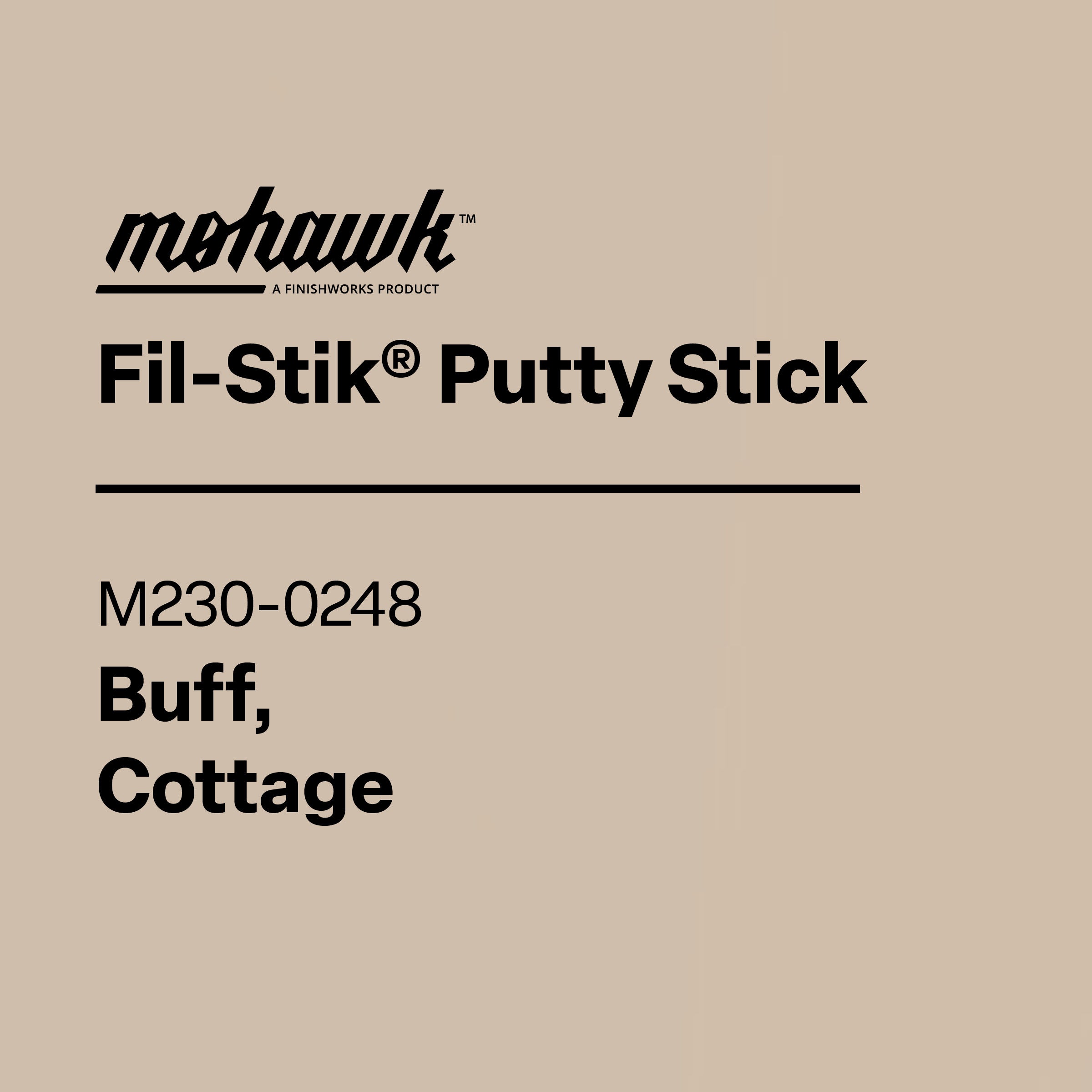 Mohawk M230-0248 Buff Cottage furniture scratch and nick touch-up stick