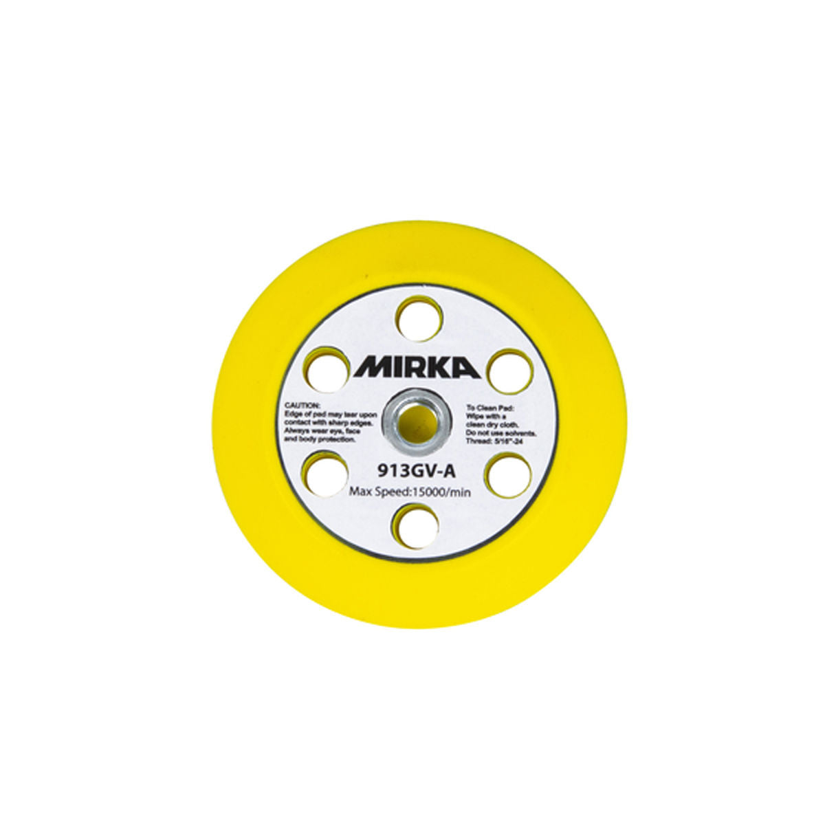 Mirka Backup Pad 3 in Grip MH with Adapters, 1/Pkg