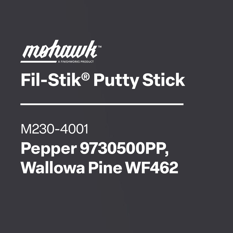 Mohawk Fil-Stik Pepper 9730500Pp, Wallowa Pine Wf462