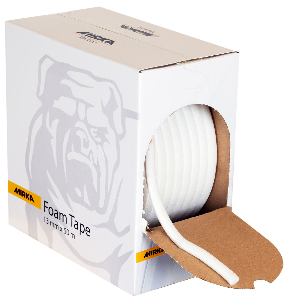 Mirka Foam Tape .5 in x164', 1/Roll