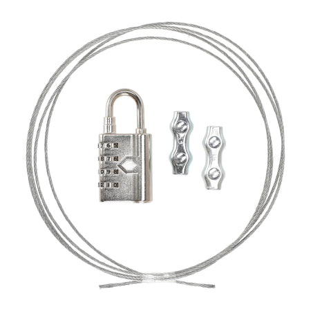 Mirka Alex Store Rack Anti-Theft Wire 3.1', 2/Pack