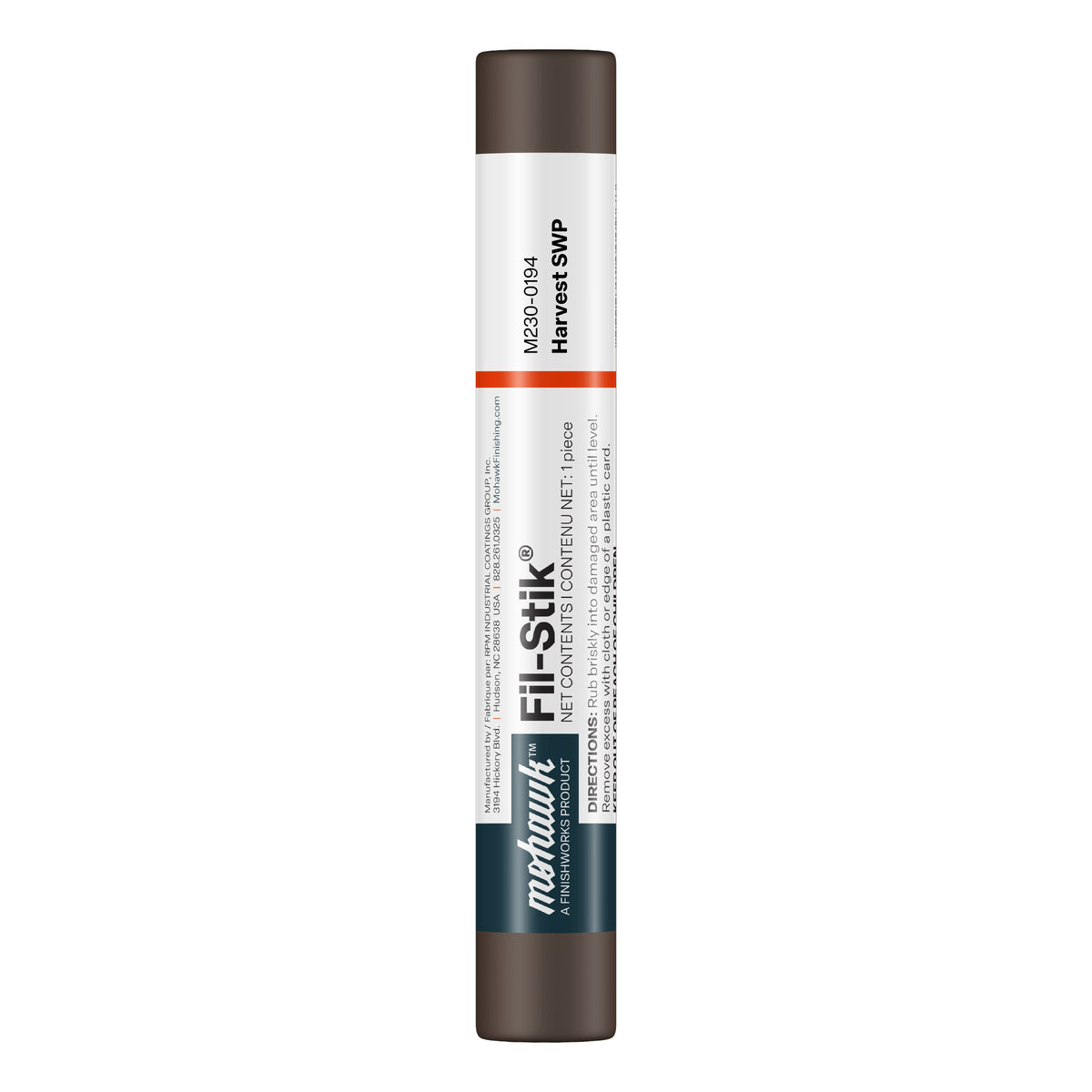 Mohawk Harvest SWP Fil-Stik wax putty stick for wood repair
