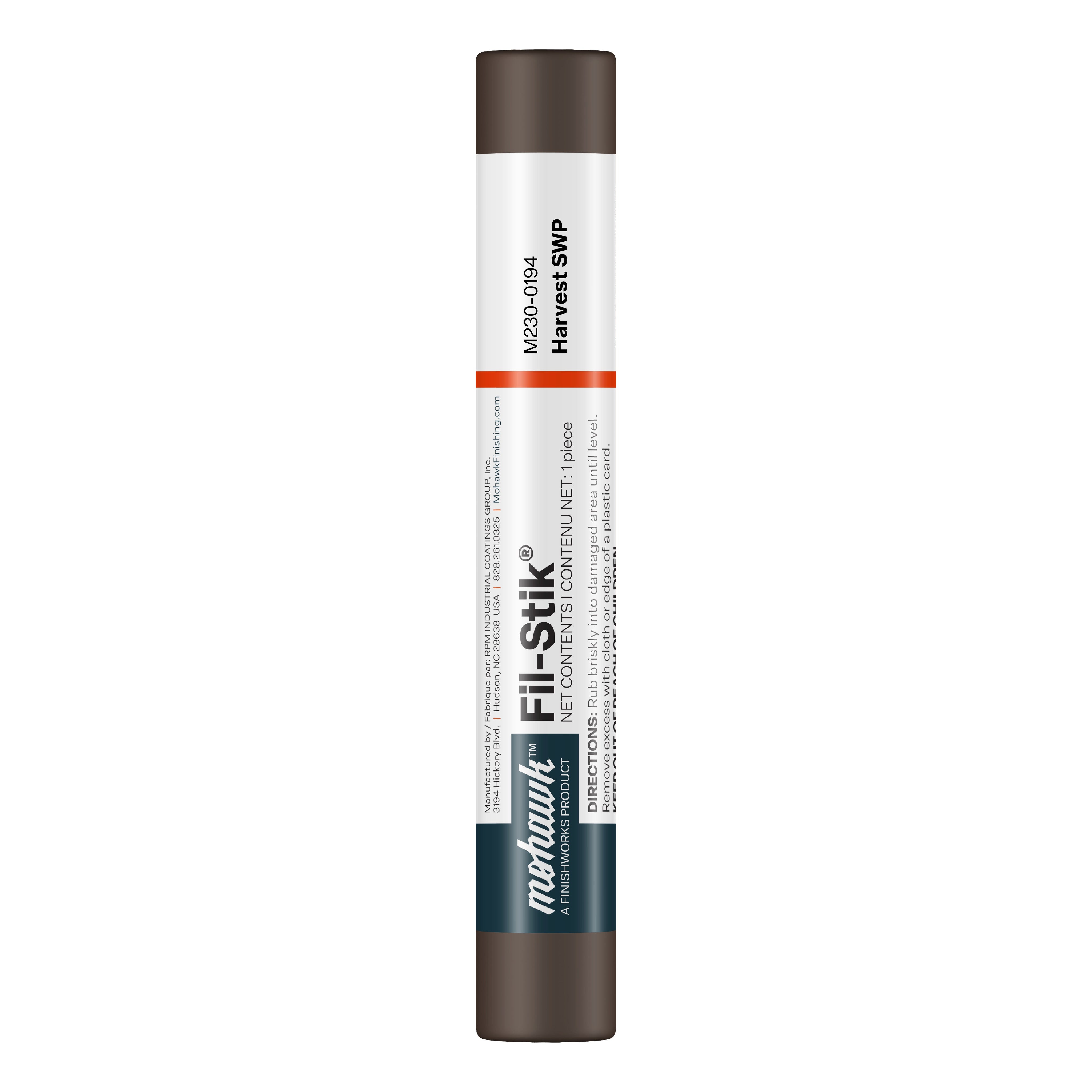 Mohawk Harvest SWP Fil-Stik wax putty stick for wood repair