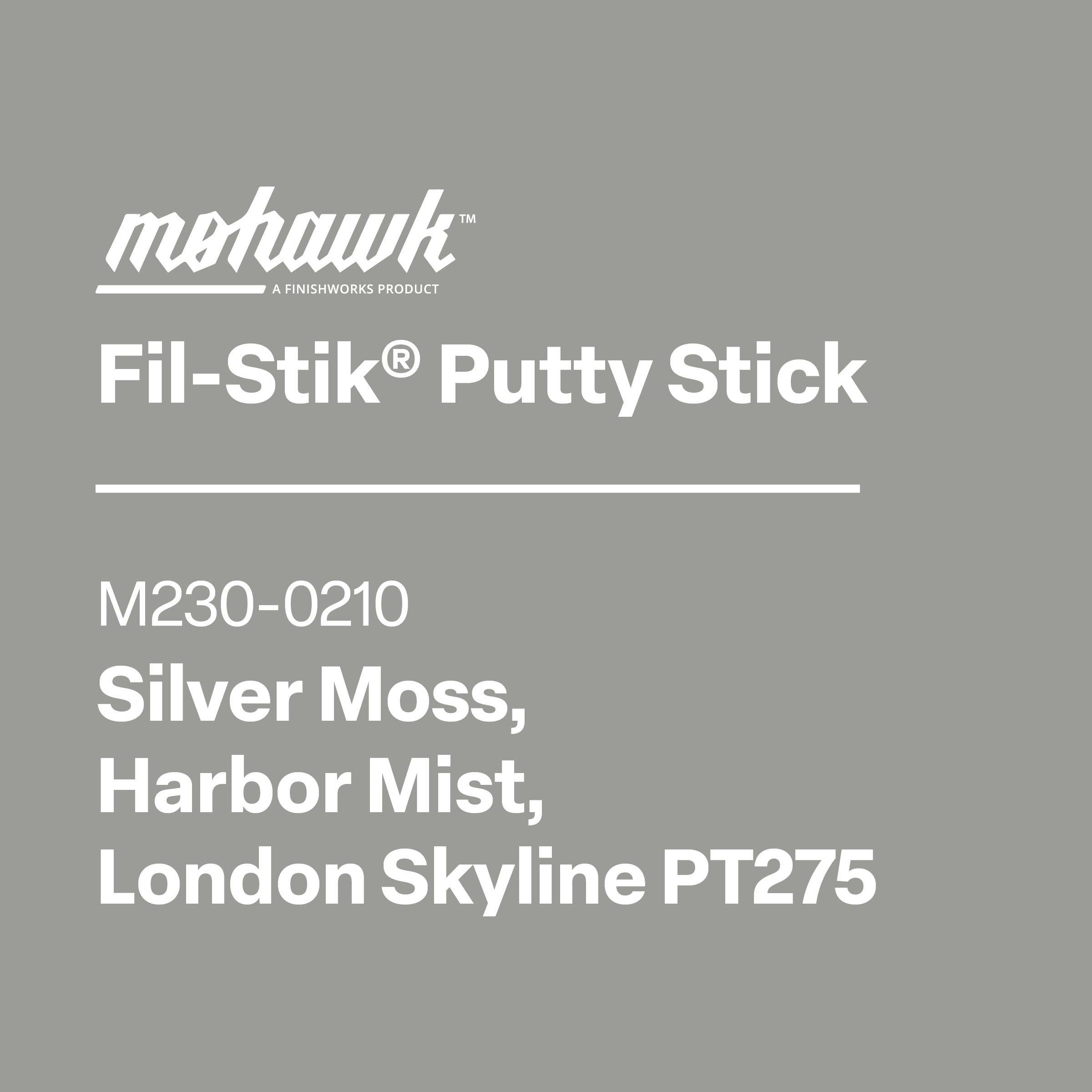 Mohawk M230-0210 London Skyline PT275 furniture scratch touch-up stick