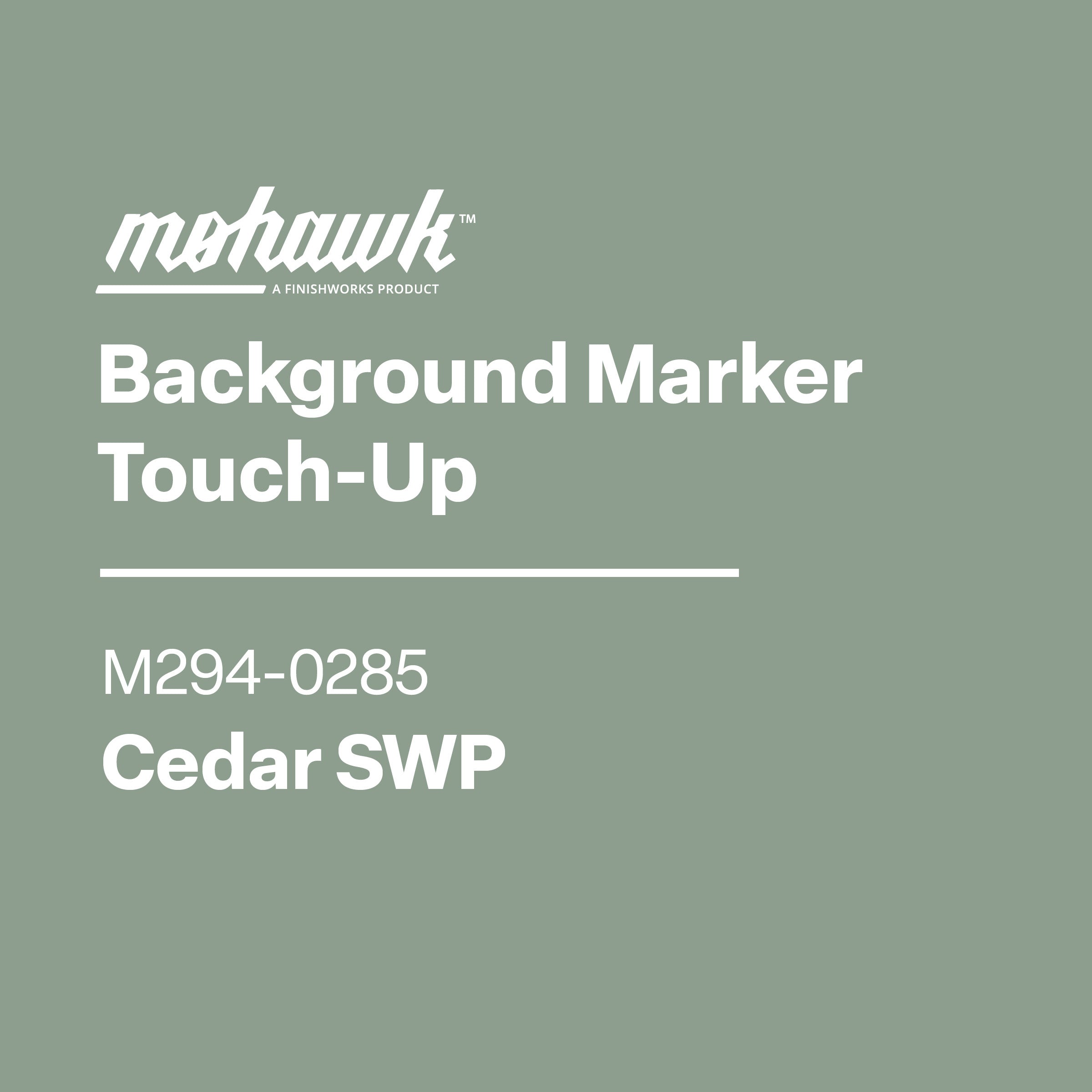 Mohawk Background Marker Touch-Up Cedar SWP