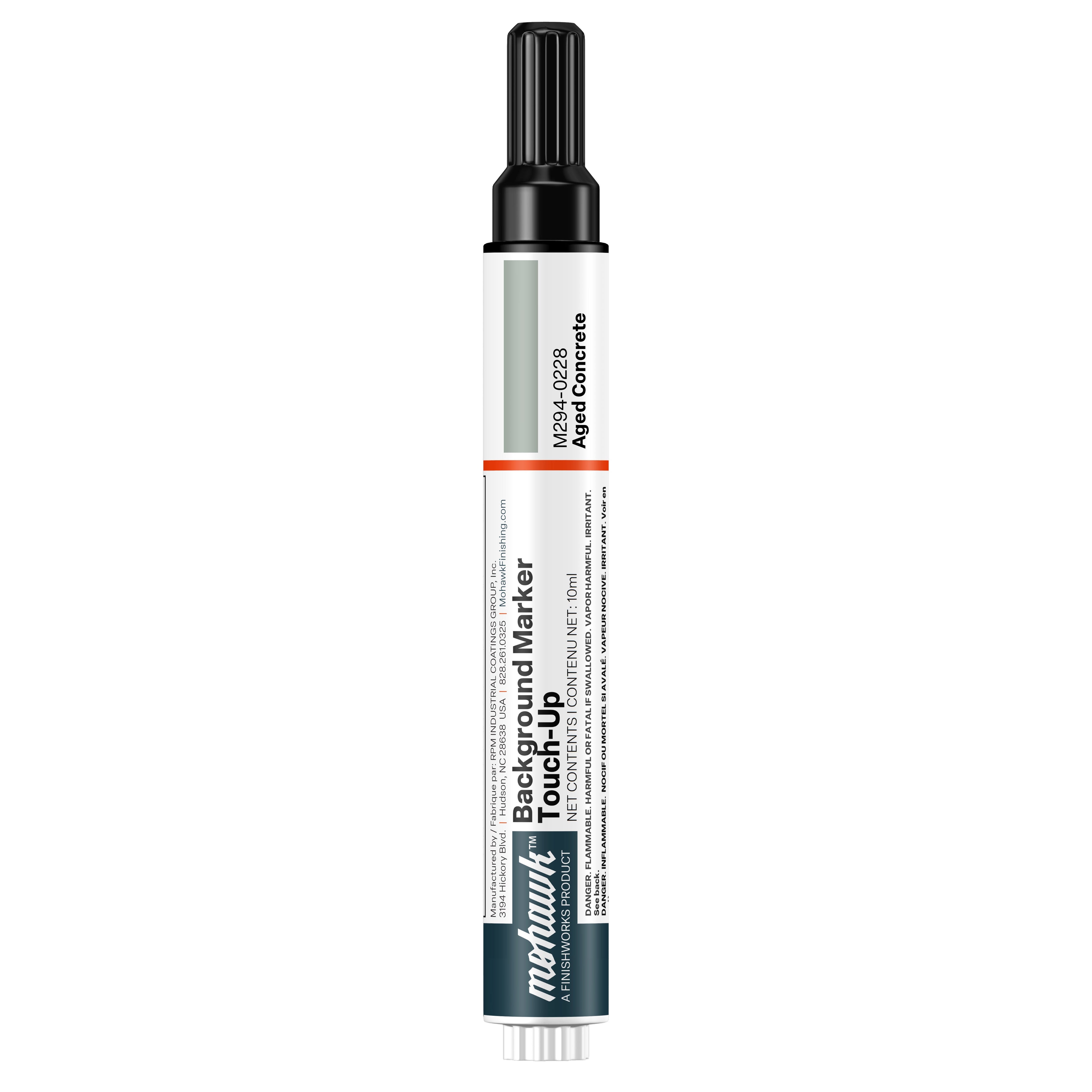 Mohawk Aged Concrete background marker touch-up pen for wood finish repair